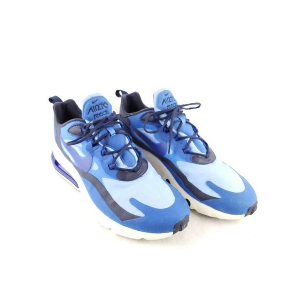 Nike Air Max 270 React Light Blue Triple Blue Men’s Size 12 CI3866-400